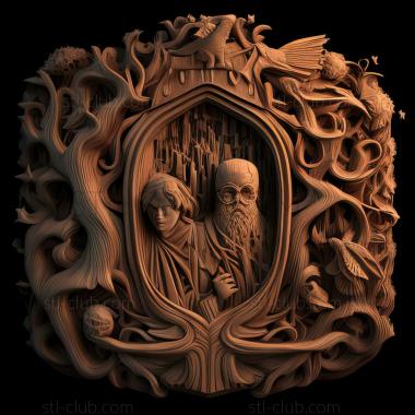 3D модель Игра Гарри Поттер и Дары Смерти Часть 1 (STL)